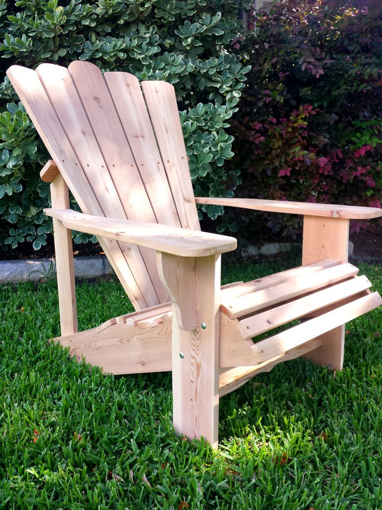 Adirondack Chairs - Western Red Cedar - Design #9